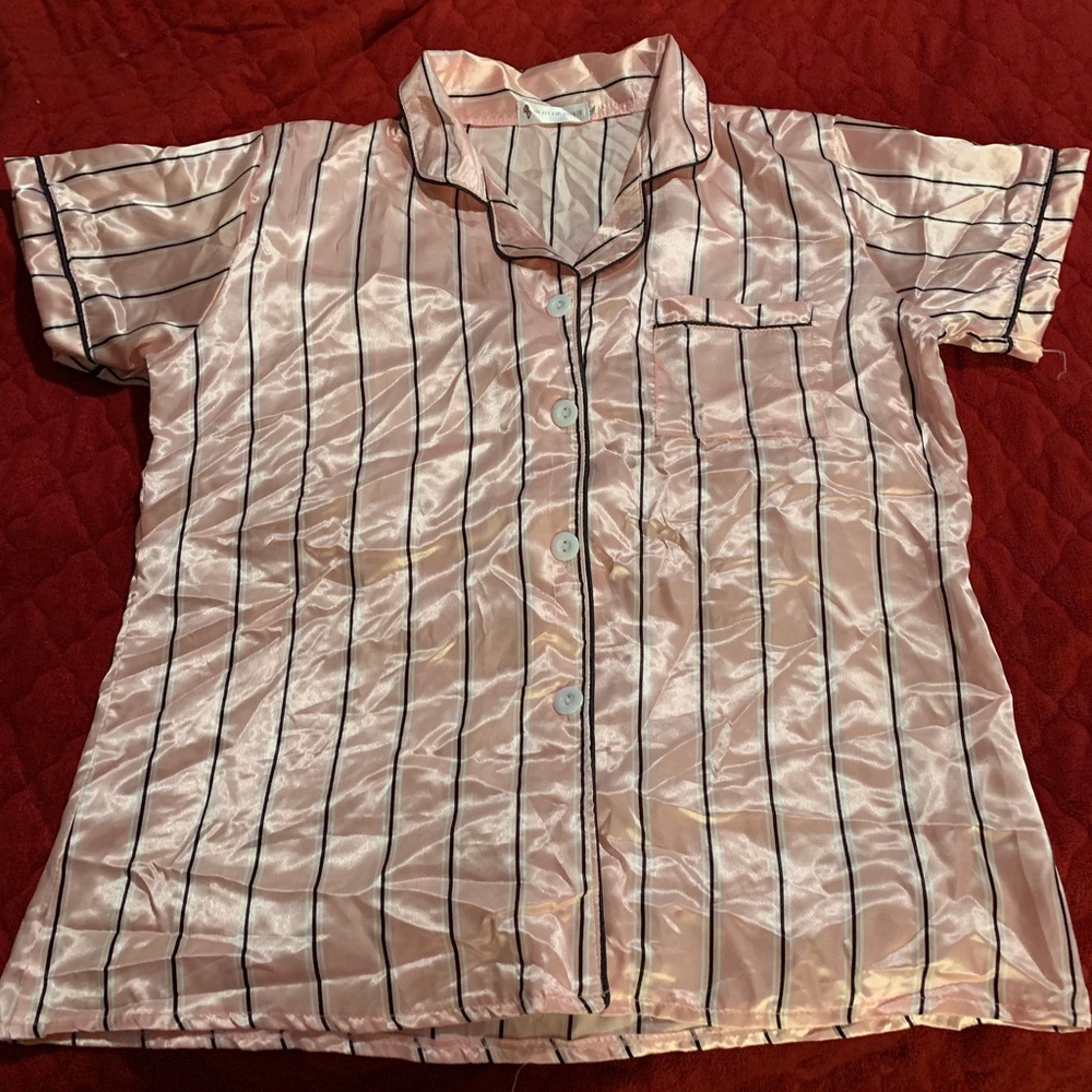 Satin pajamas
